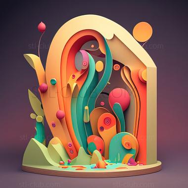 3D модель Игра святой хохокум (STL)